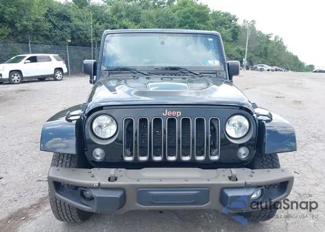 2016 Jeep Wrangler Unlimited 75Th Anniversary z USA, uszkodzony, nr VIN 1C4HJWEG3GL343340